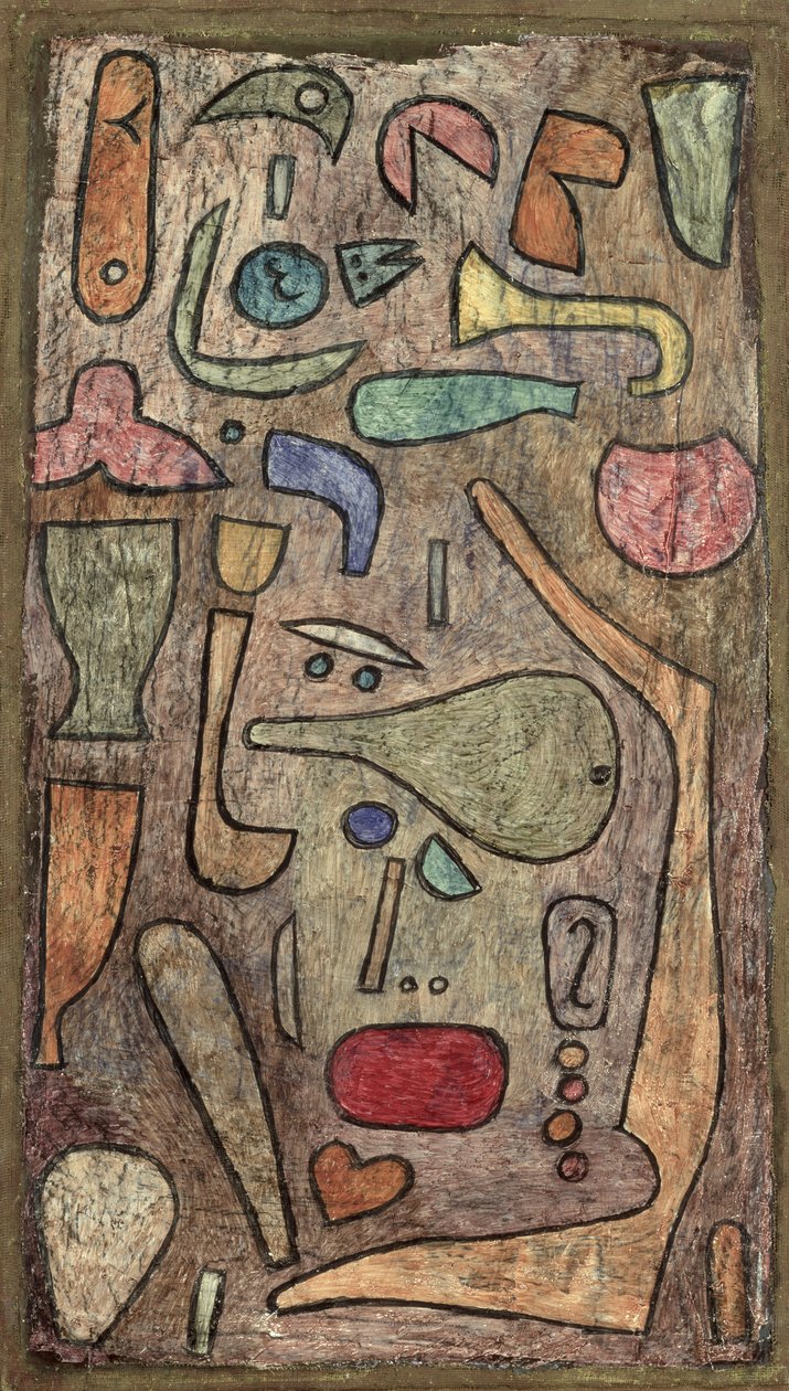 Brokigt medley av Paul Klee