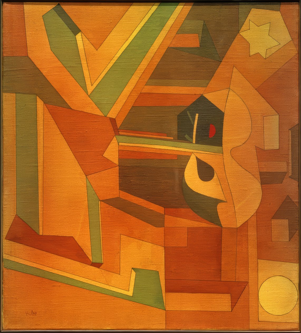 Nytt i oktober av Paul Klee
