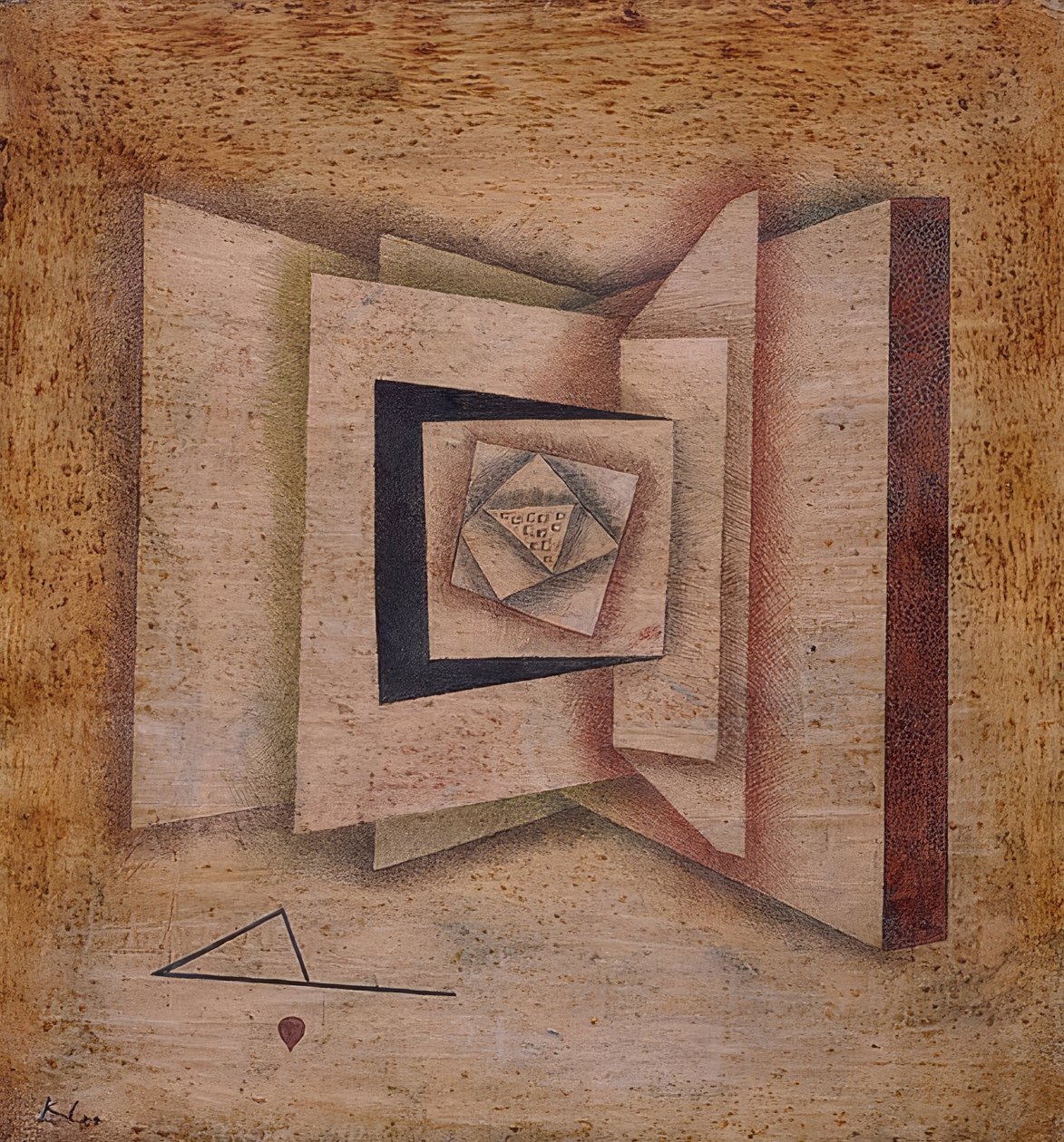 Öppen bok. 1930 av Paul Klee