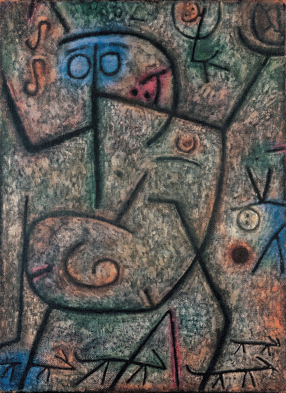 åh! Dessa rykten!, 1939. av Paul Klee