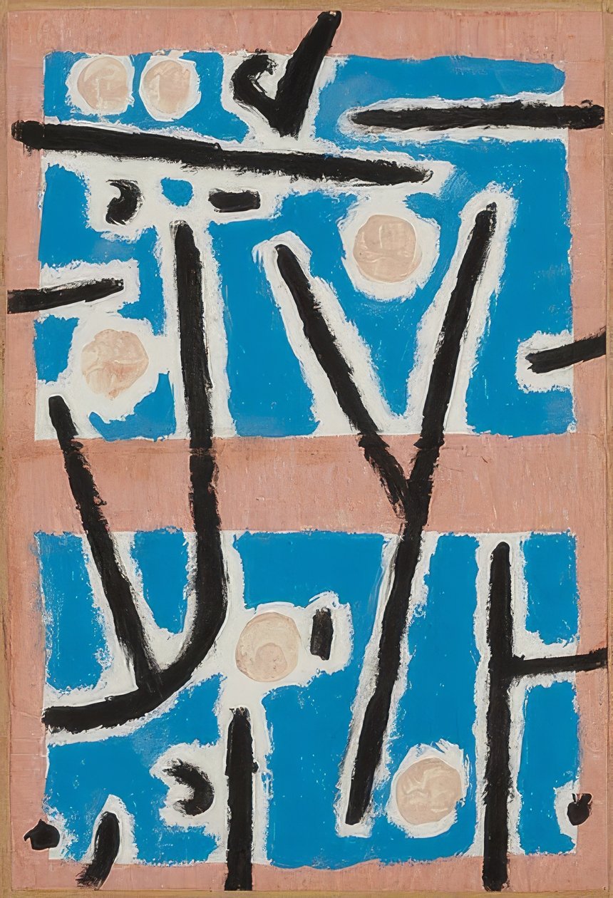 Ofrälse. Omkring 1938 av Paul Klee