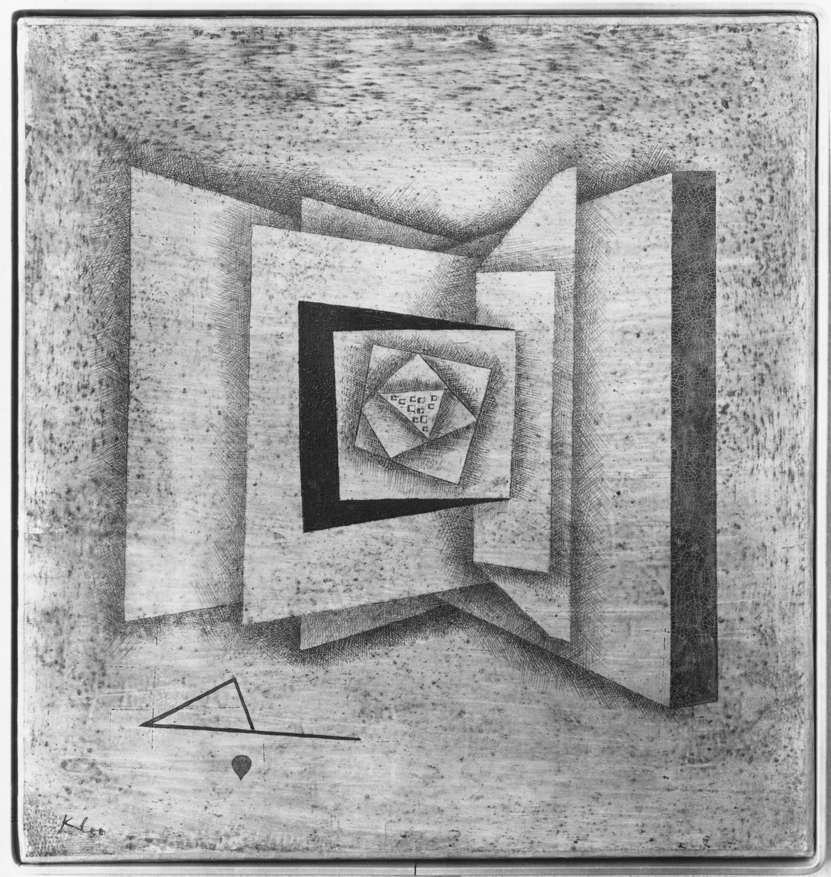 Öppen bok av Paul Klee