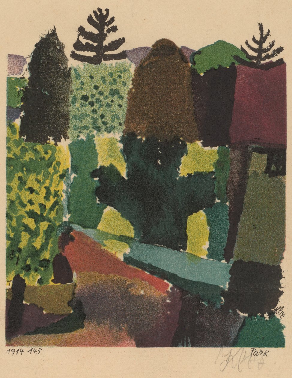 Parkera av Paul Klee