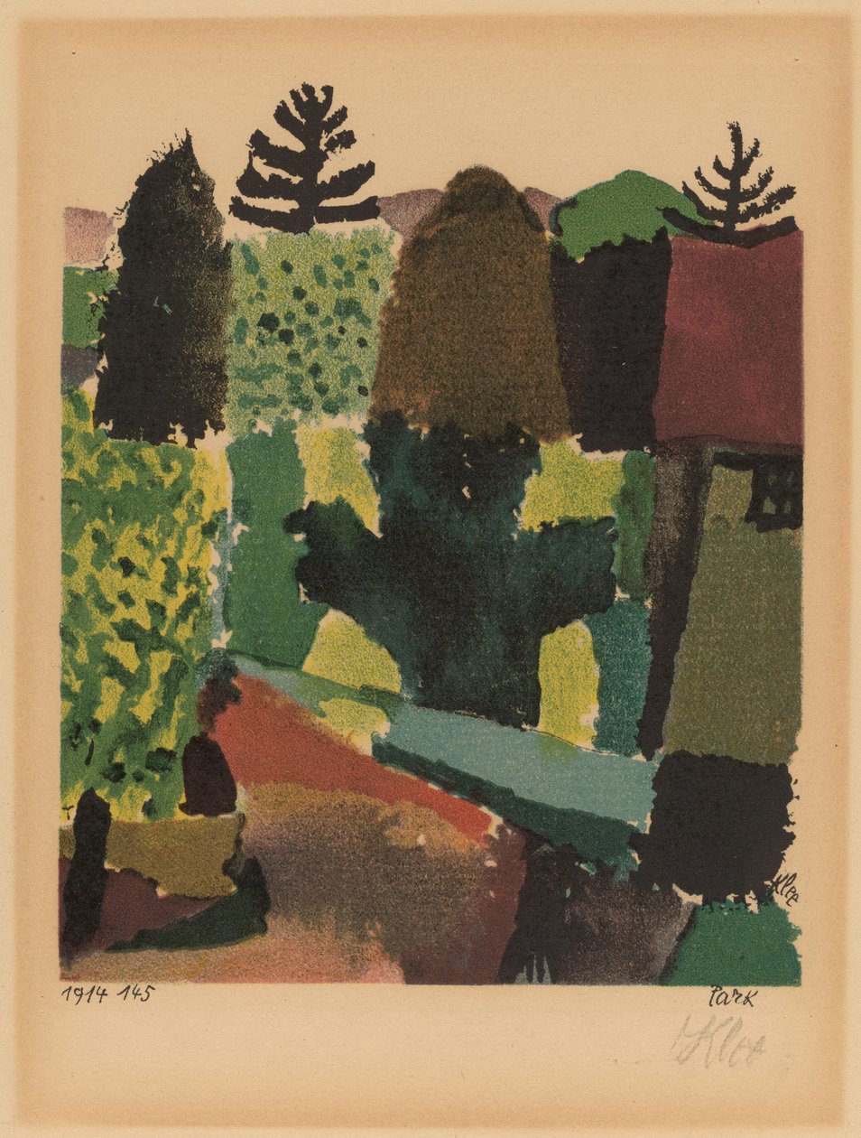 Parkera av Paul Klee