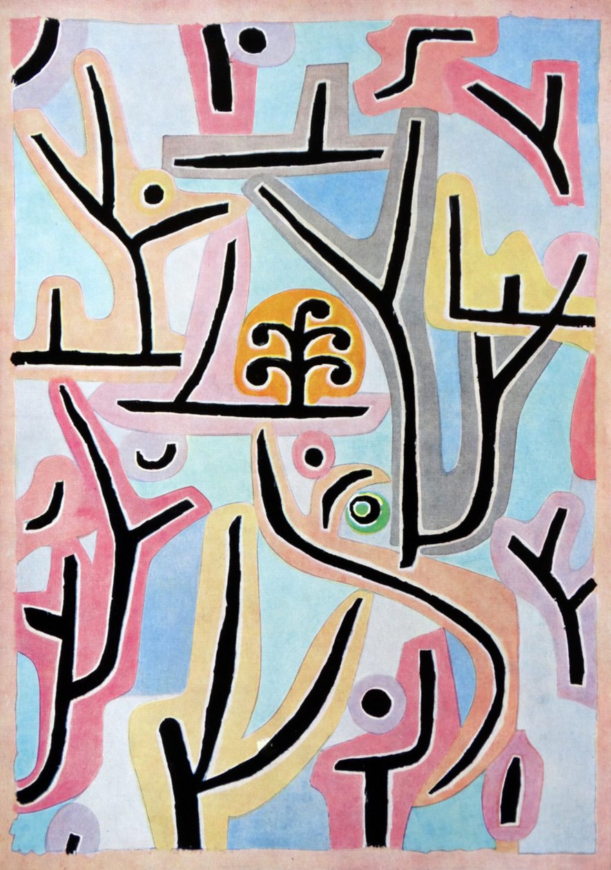 Park nära Luzern av Paul Klee