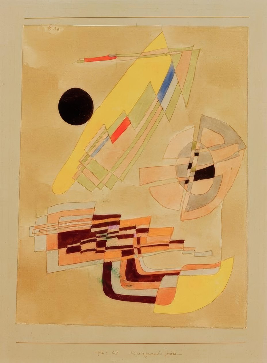 Physiognomische Genesis av Paul Klee