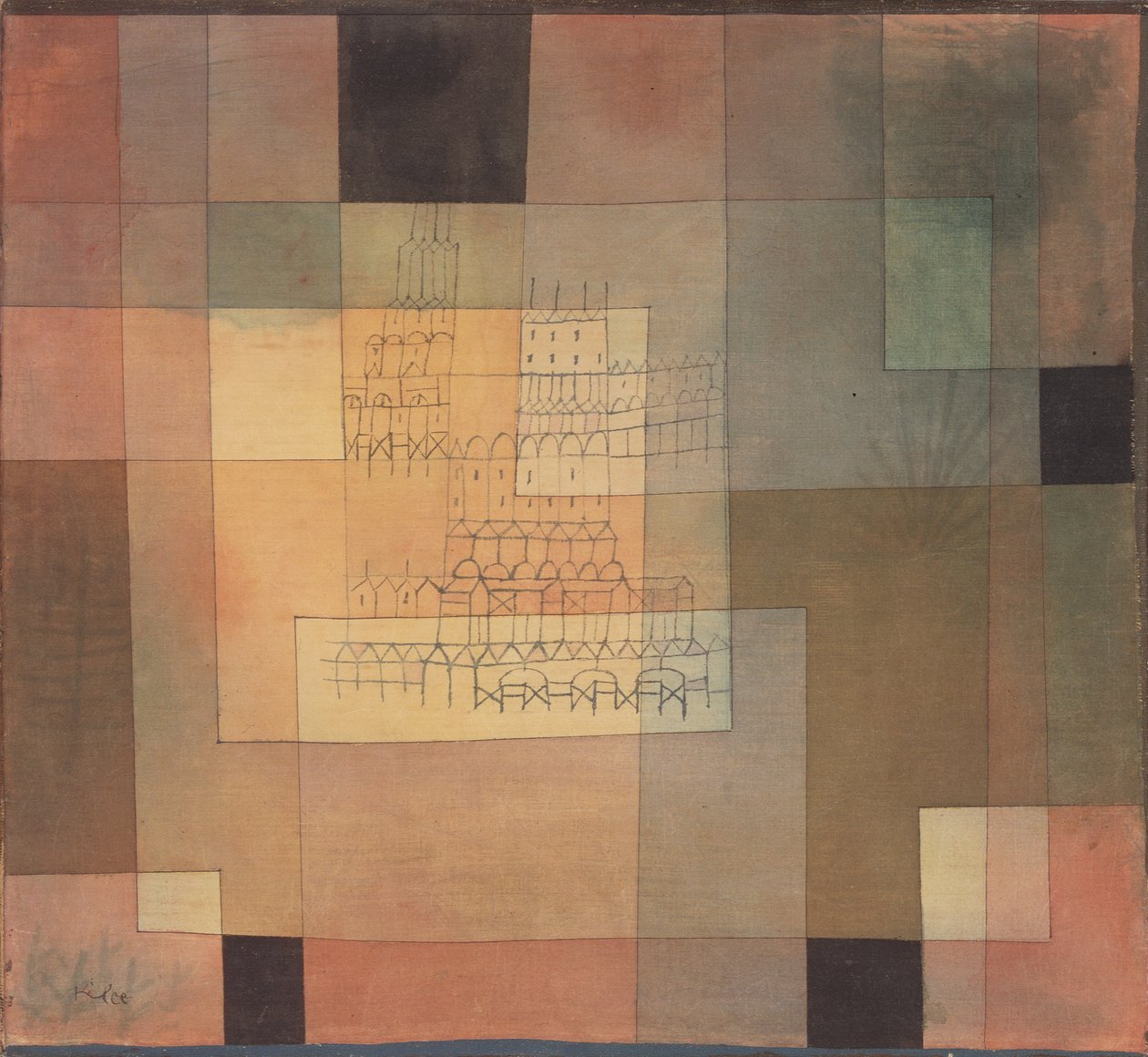 Polyfonisk arkitektur av Paul Klee