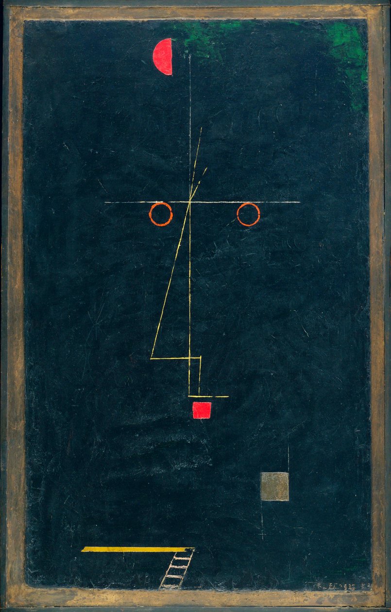 Porträtt av en lina rollator av Paul Klee