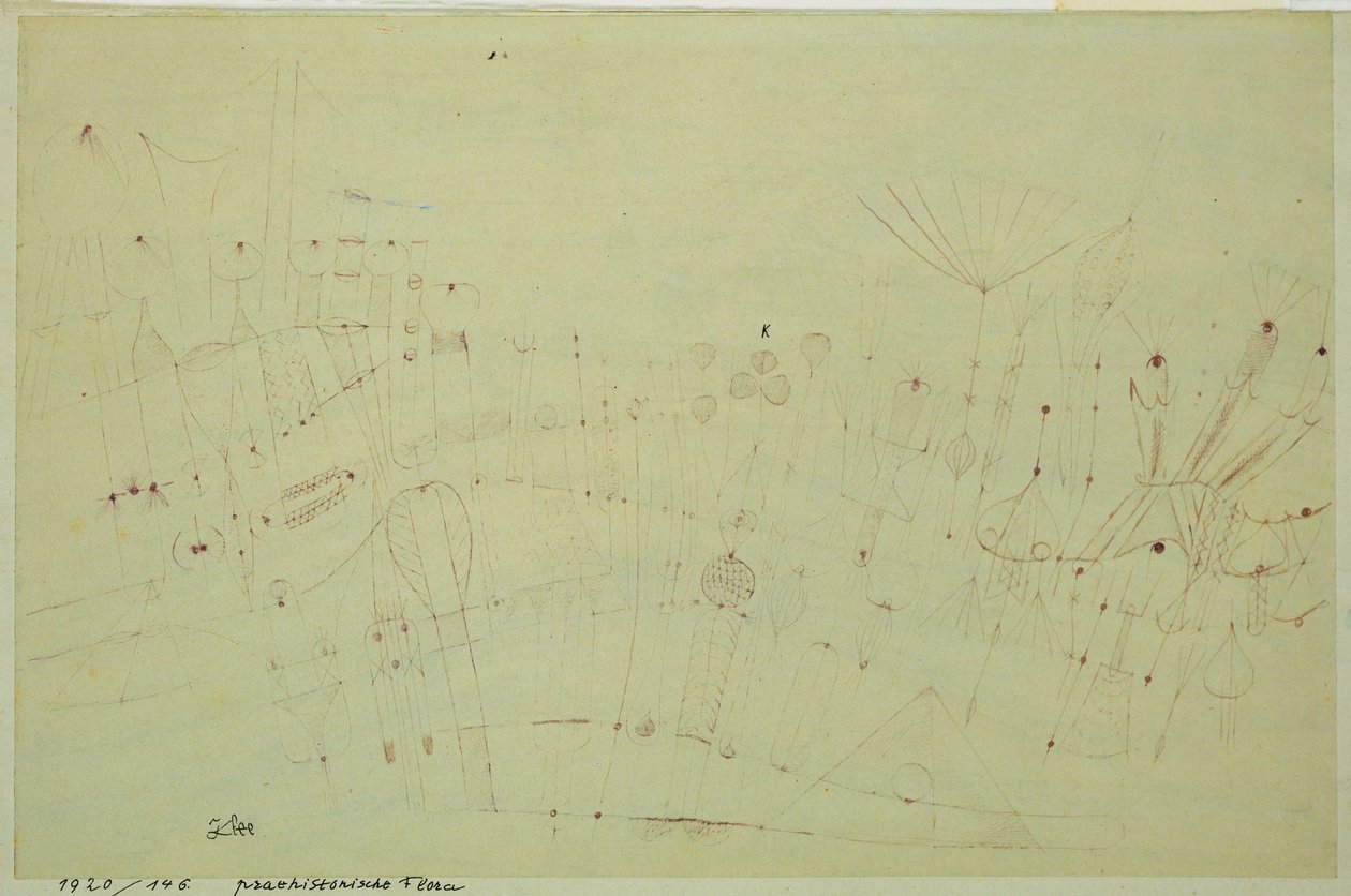 先史時代の植生スウェーデン語 av Paul Klee