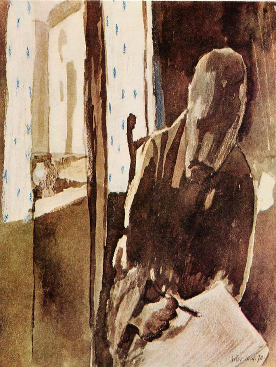Självporträtt av Paul Klee