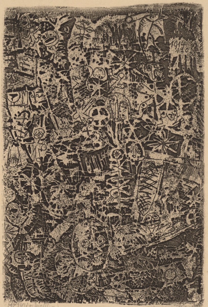 Liten värld, 1914. av Paul Klee