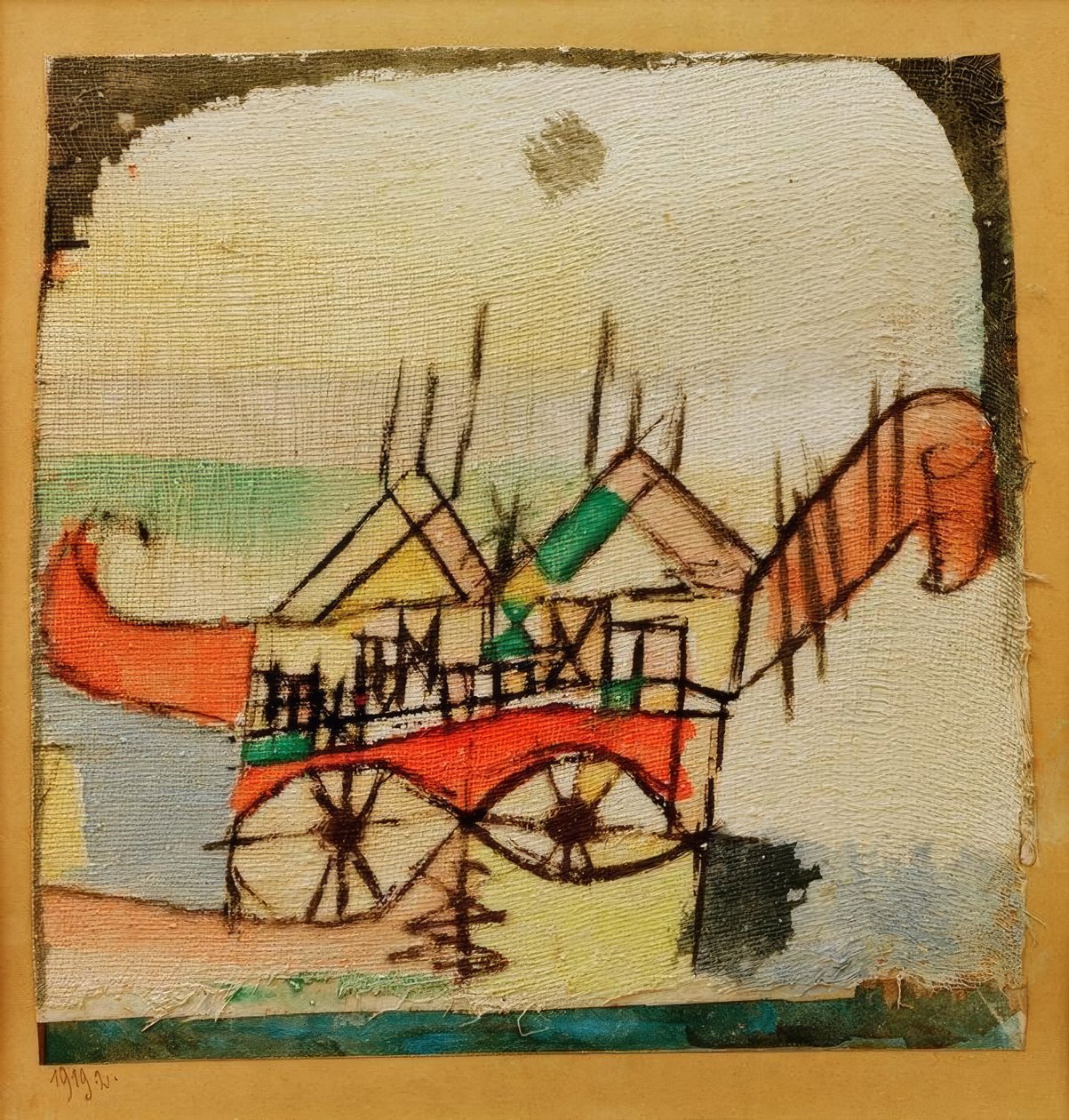 Sfinxartig av Paul Klee