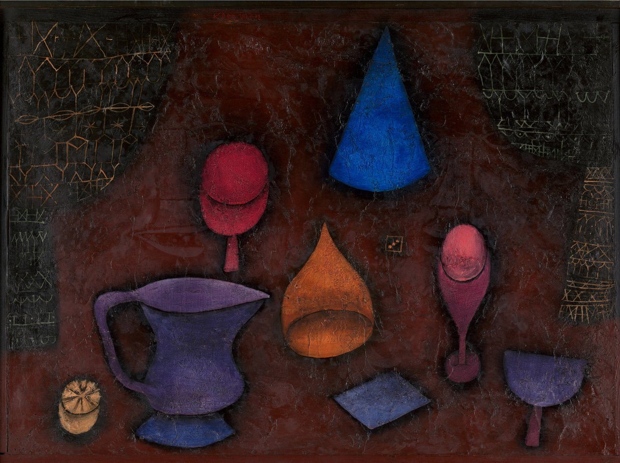 Fortfarande liv av Paul Klee
