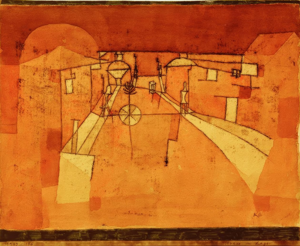 Gata i lagret av Paul Klee
