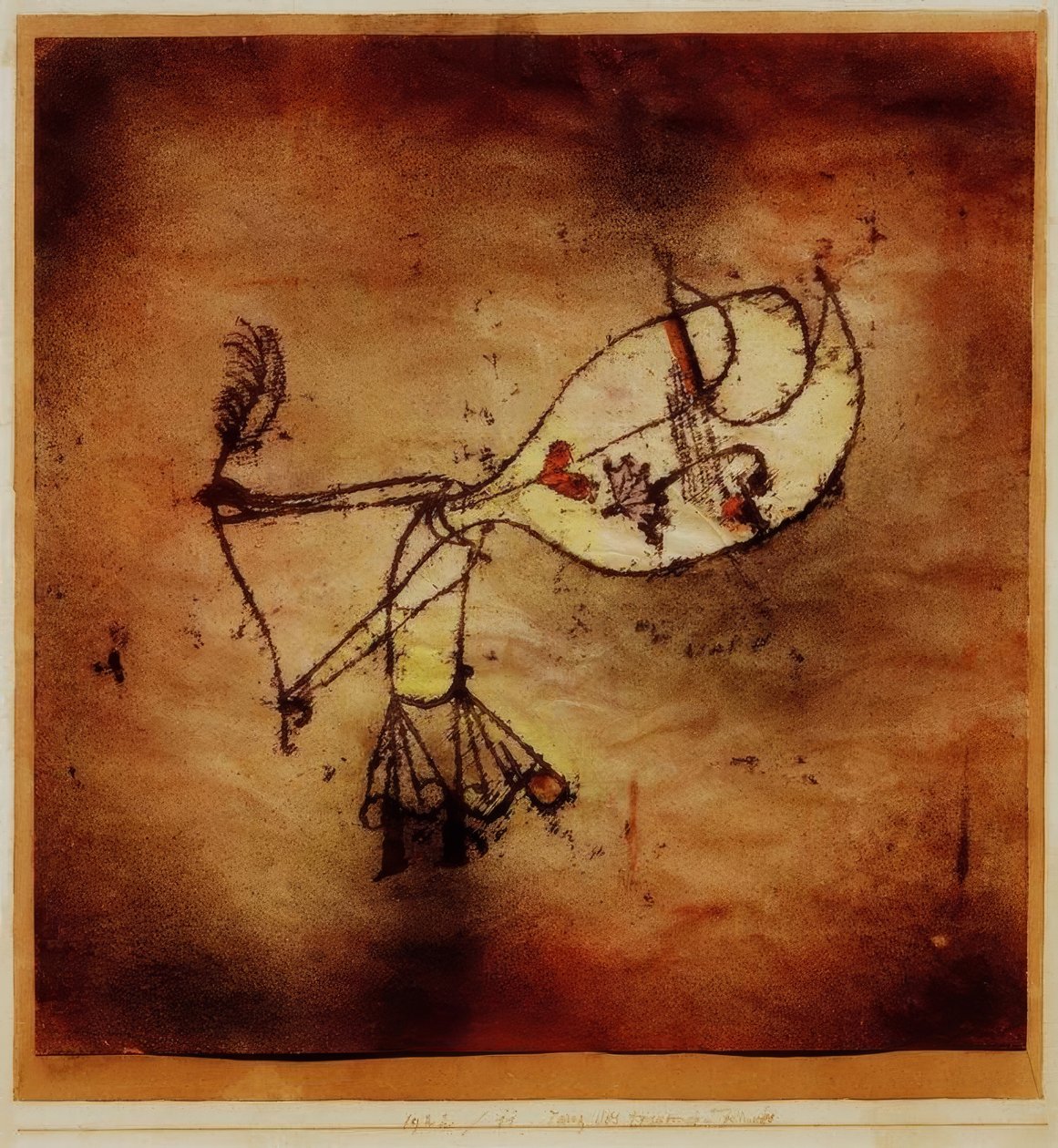 Det sörjande barnets dans av Paul Klee