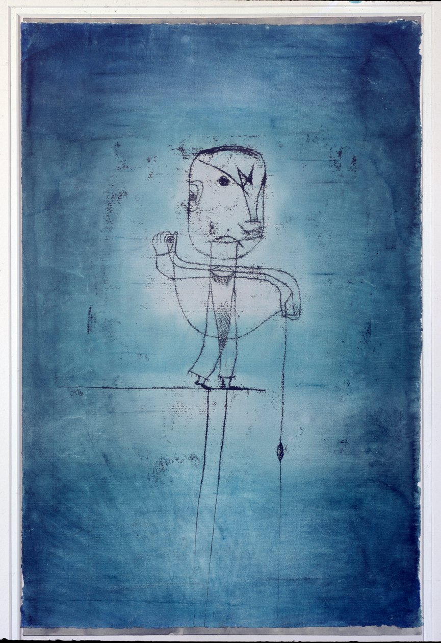 The Angler (olja på duk av Paul Klee