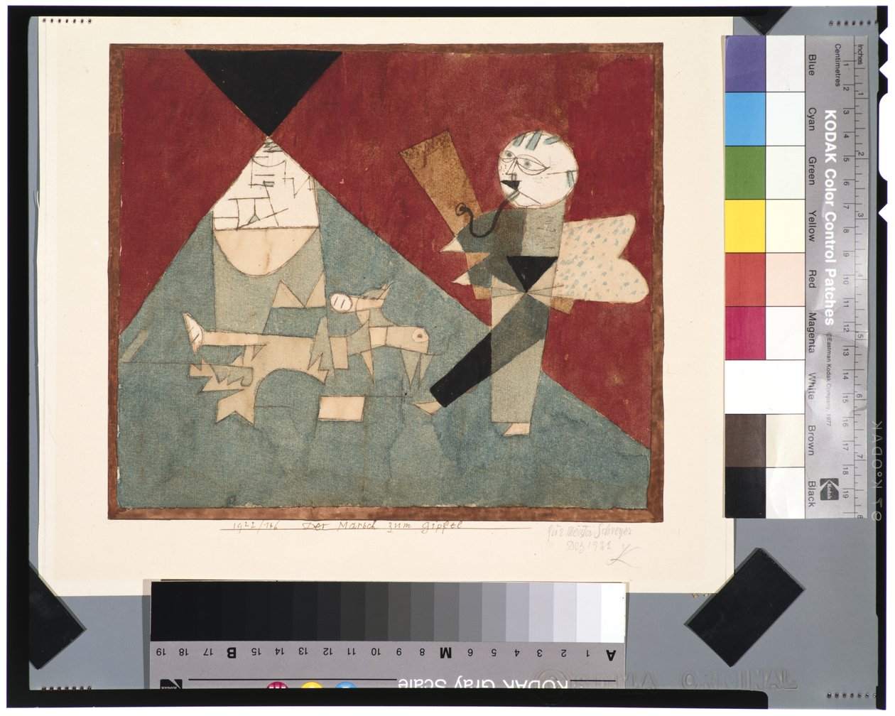 Marschen till toppmötet av Paul Klee