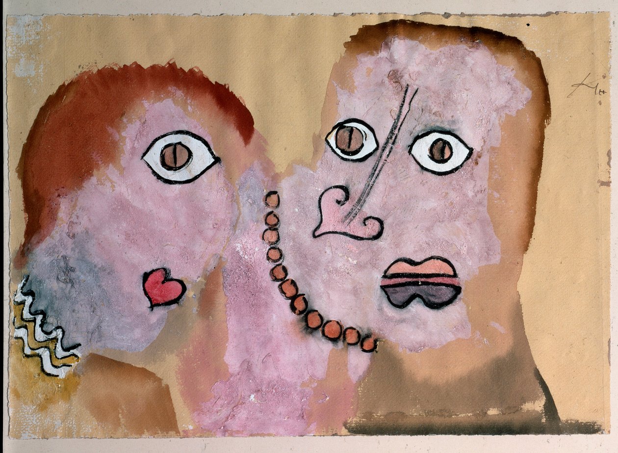 Halsbandet (akvarell av Paul Klee