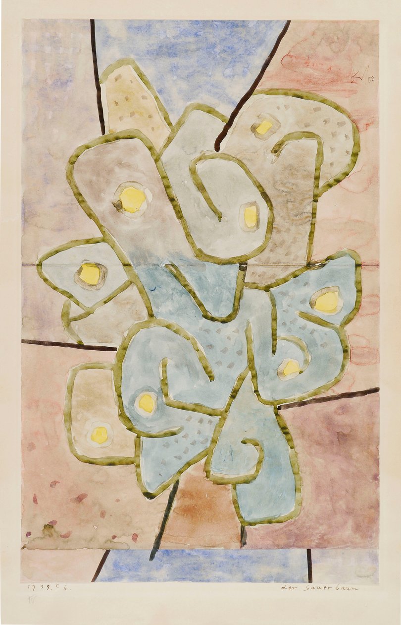 Det sura trädet, 1939. av Paul Klee