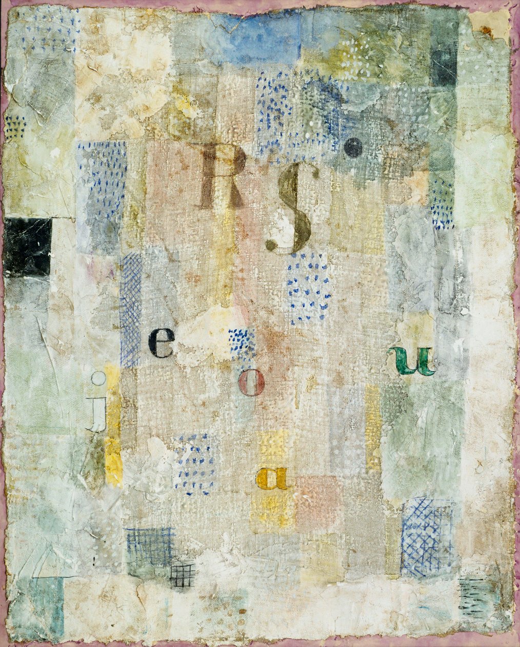 Sångerskan Rosa Silbers sångfabrik av Paul Klee