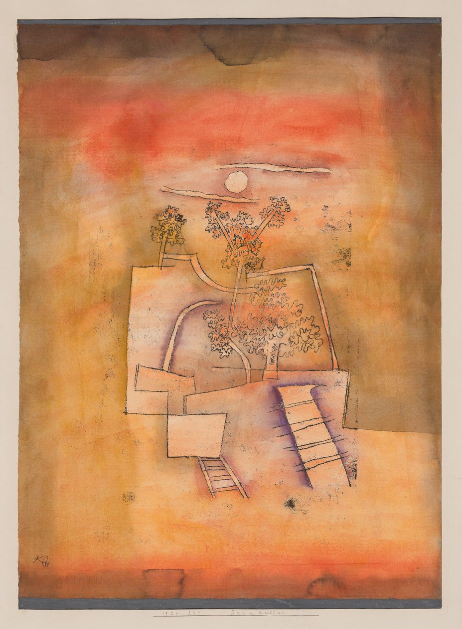 Trädkultur, 1924. av Paul Klee