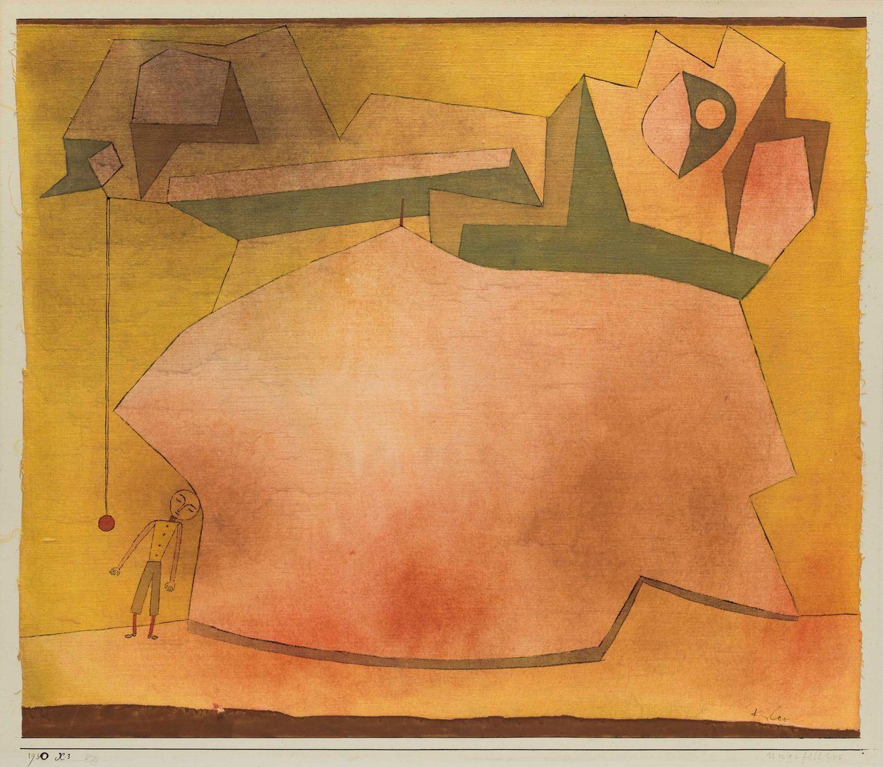 Ouppfylld, 1930. av Paul Klee