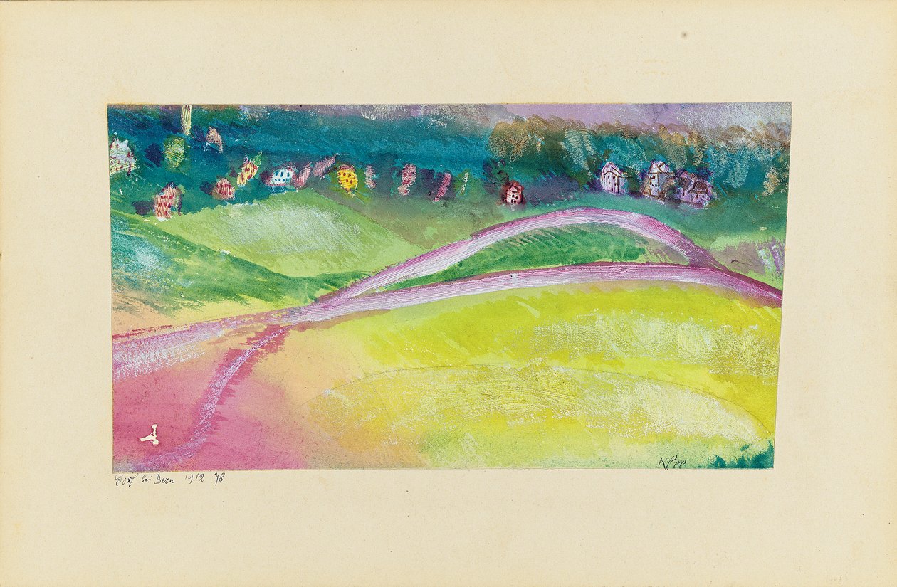 By nära Bern av Paul Klee