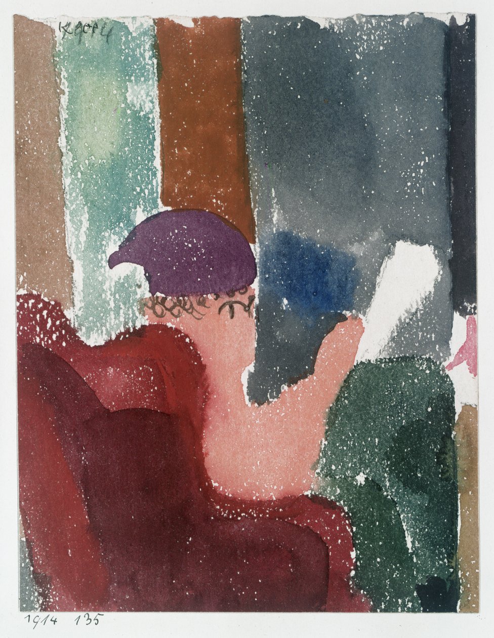 Violett mössa av Paul Klee