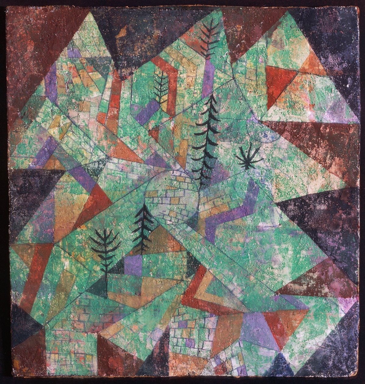 skogsbyggande av Paul Klee