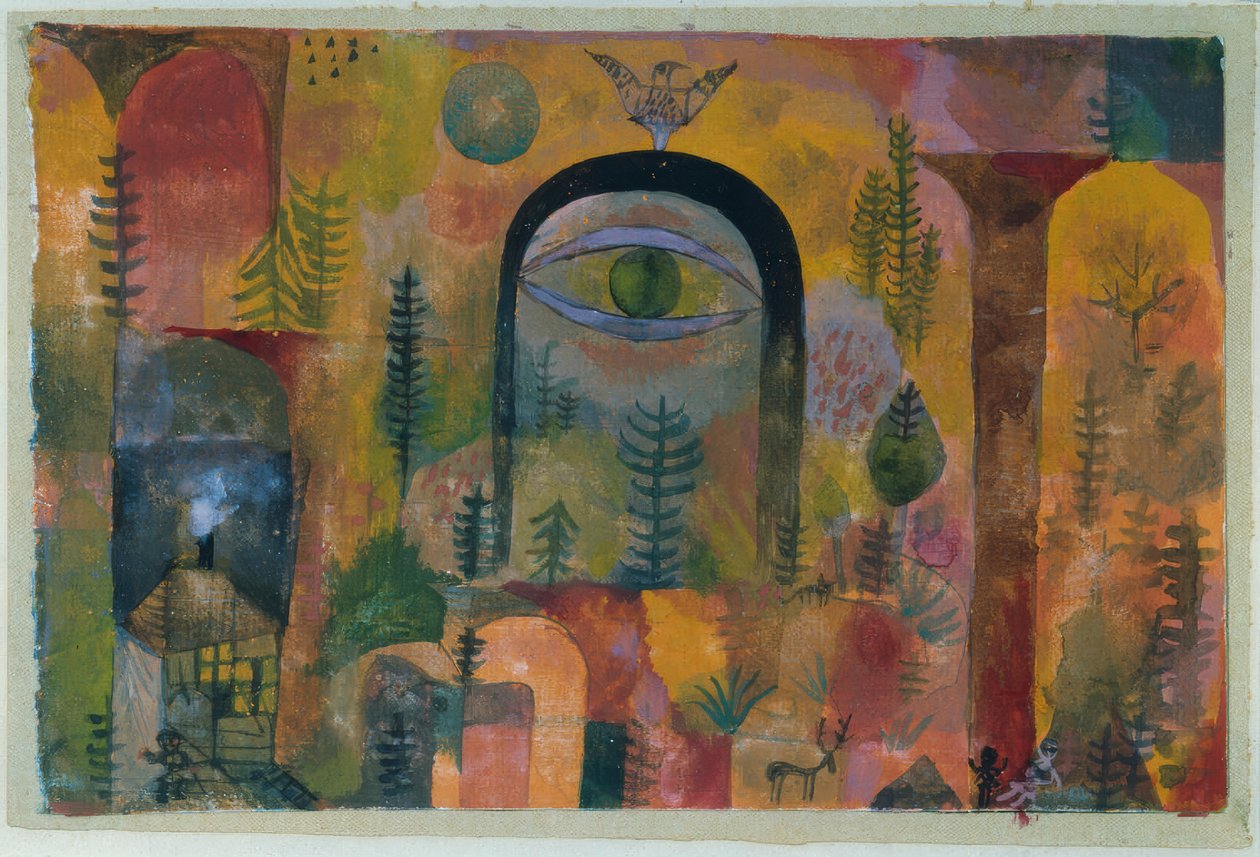 Med örnen av Paul Klee