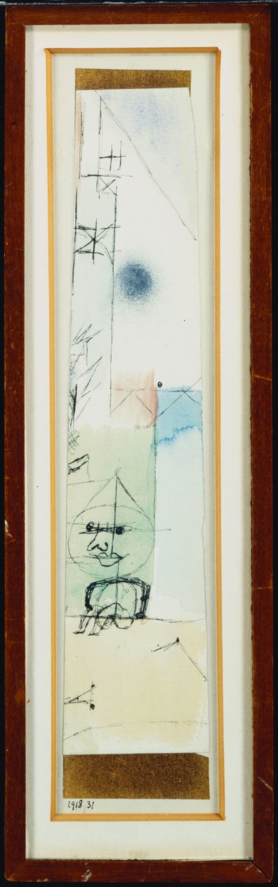 Ung Pierrot av Paul Klee