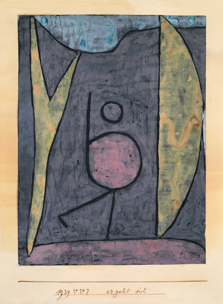 händer, 1939 av Paul Klee