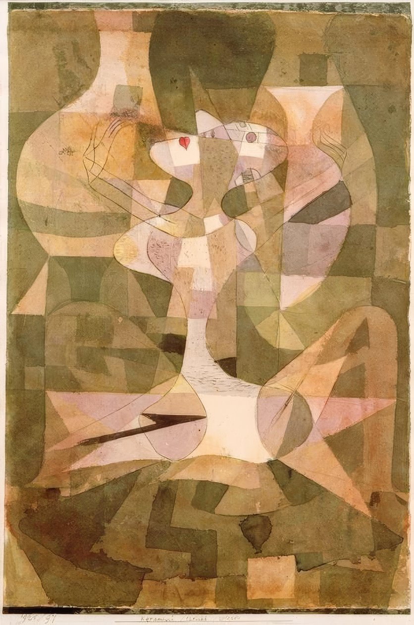 keramik / erotisk / religiös av Paul Klee