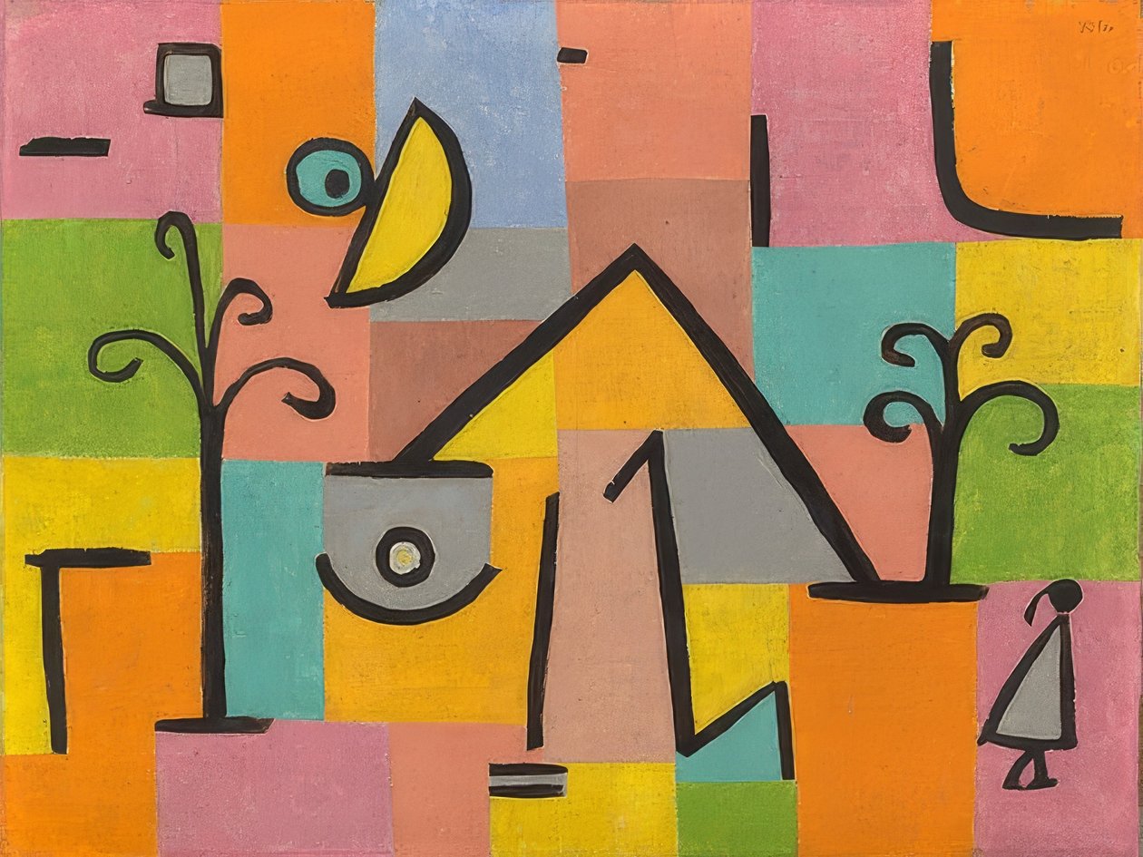 österländsk-söt. 1938 av Paul Klee