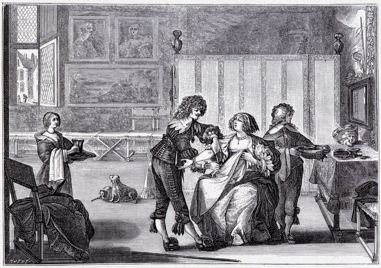 AP-kirurg. Abraham Bosse av Paul Lacroix