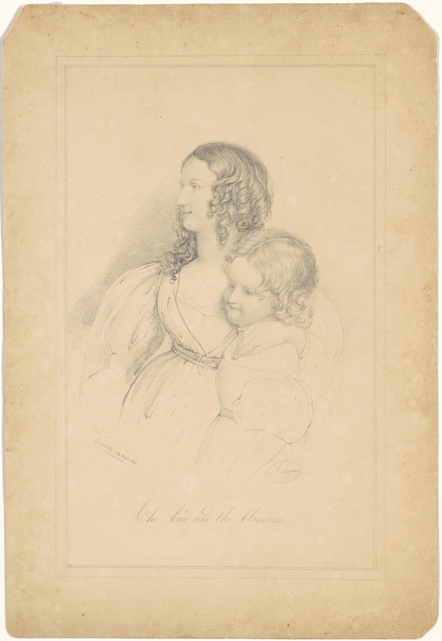 Knoppen och blomningen [recto] av Paul Lacroix