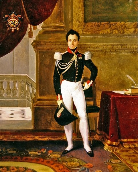 Porträtt av markis Claude de Magny d