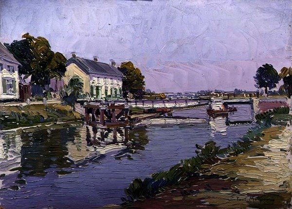 Bron (olja ombord) av Paul Mathieu