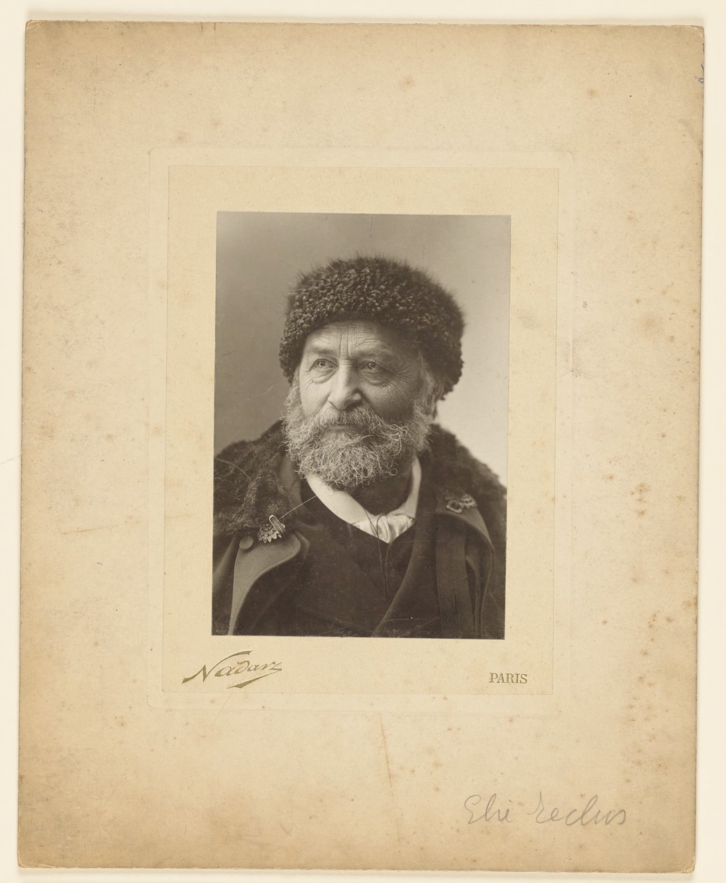 Élie [Élisèe] Reclus av Paul Nadar