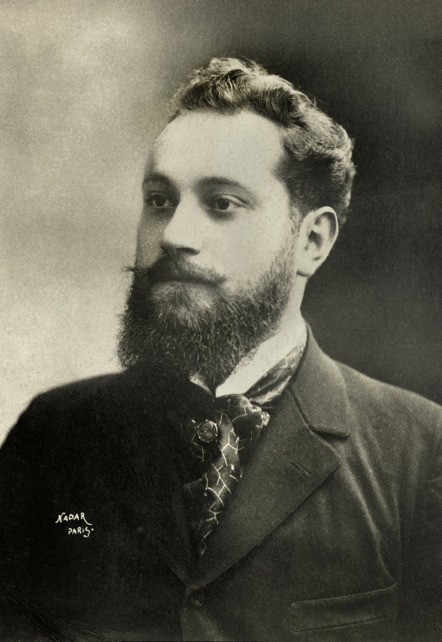 Porträtt av Albert Guillaume (foto) av Paul Nadar