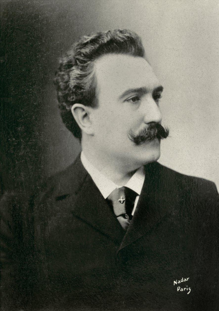 Porträtt av Francois Jean Delmas (fotografi) av Paul Nadar