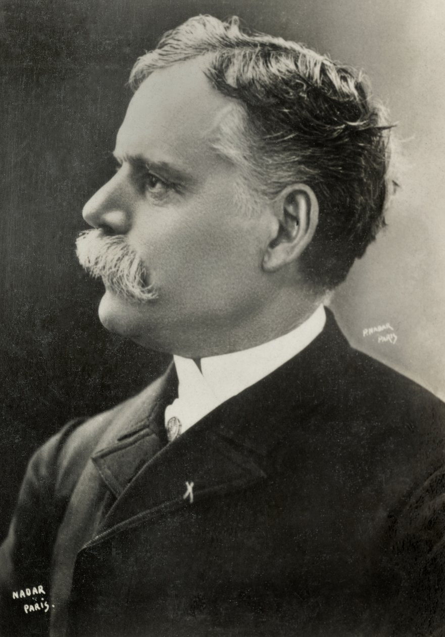 Porträtt av Jules Cheret (foto) av Paul Nadar