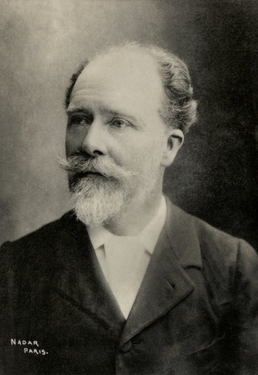 Porträtt av Leon Glaize (foto) av Paul Nadar