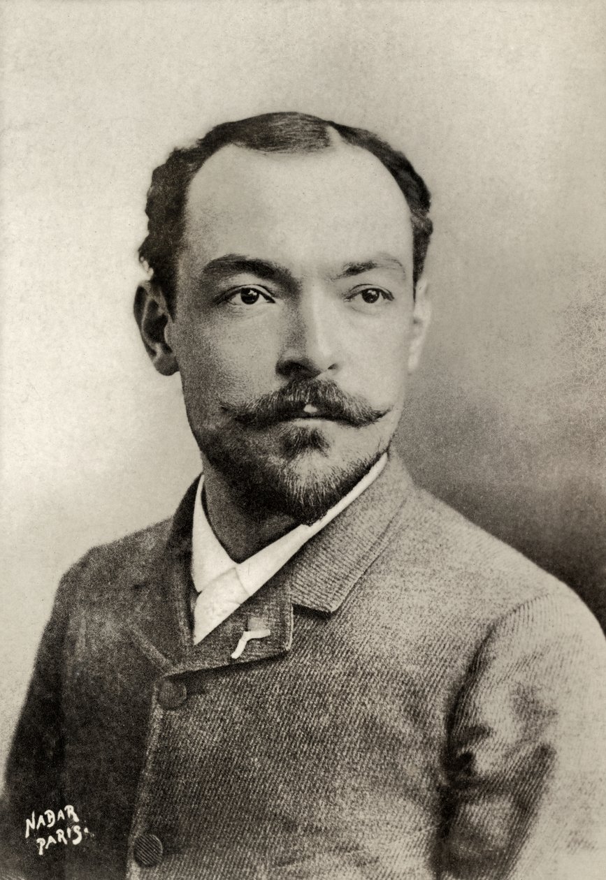 Porträtt av Leon Marais (foto) av Paul Nadar