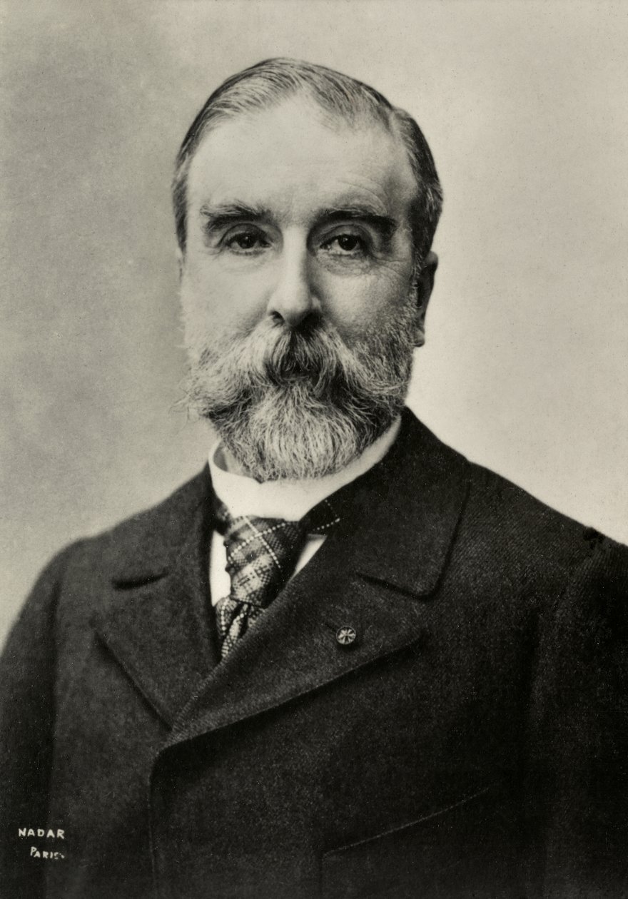 Porträtt av Ludovic Halevy (foto) av Paul Nadar