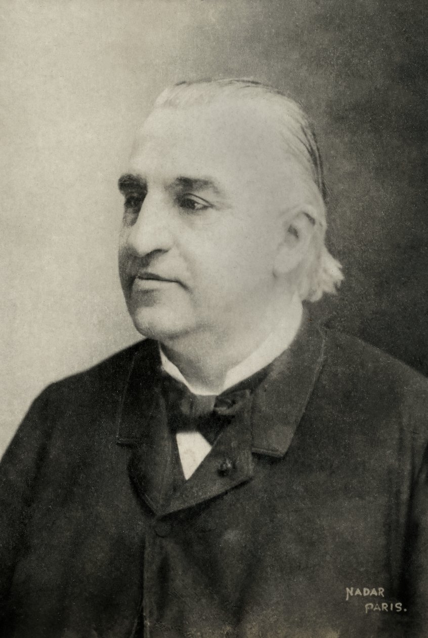 Porträtt av den franske läkaren Jean Martin Charcot (foto) av Paul Nadar