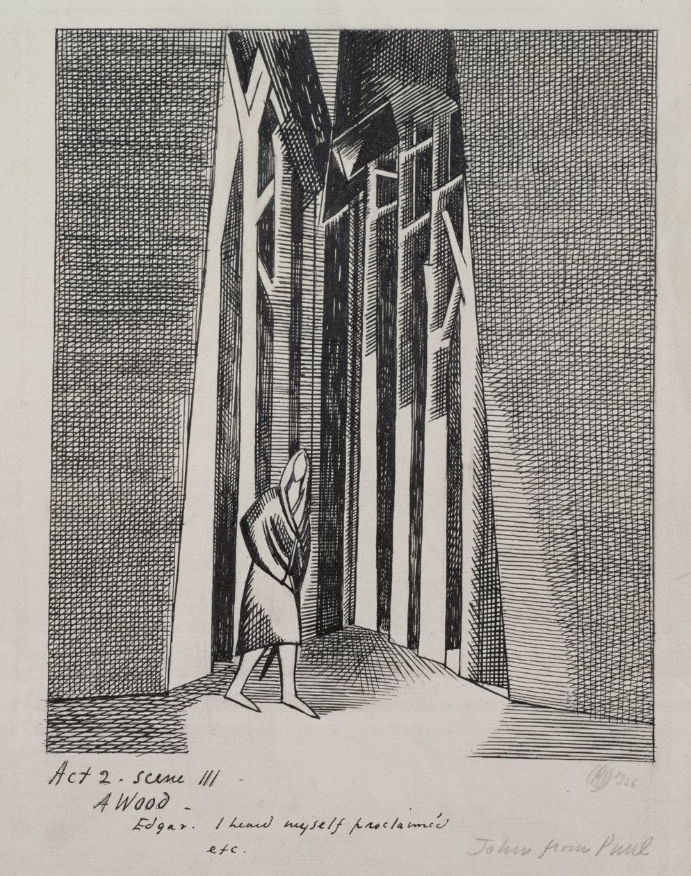 A Wood- Illustration för 
