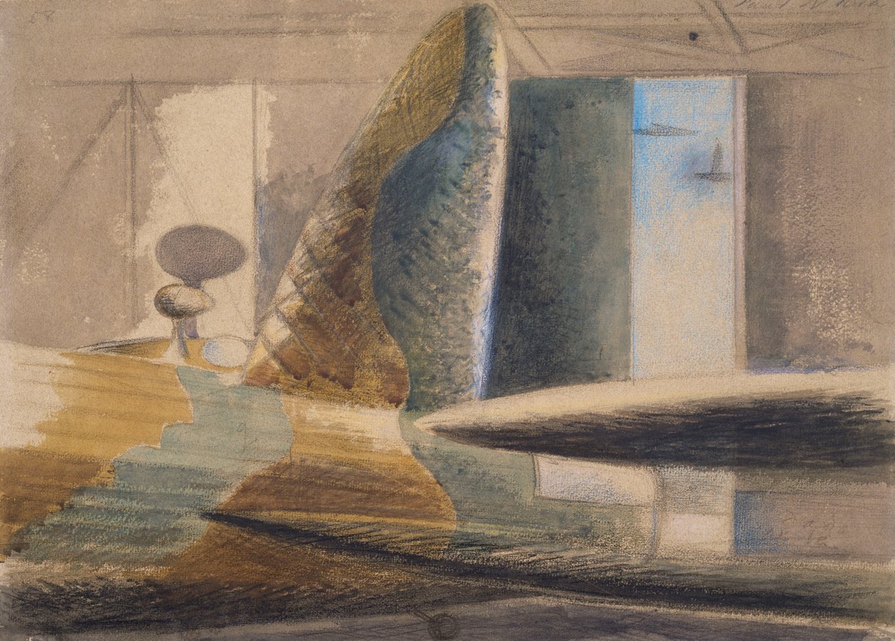 Bomber Lair, Egg och Finn av Paul Nash