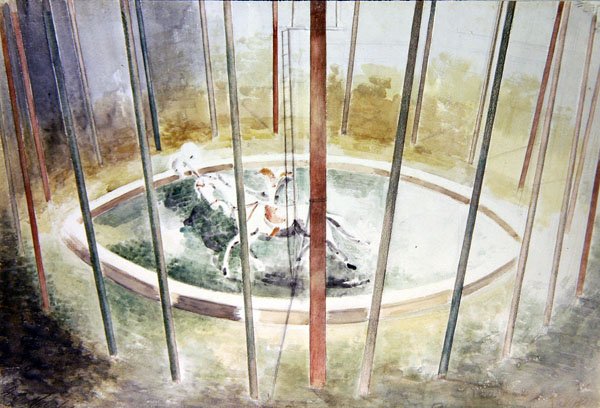 Cirkus av Paul Nash