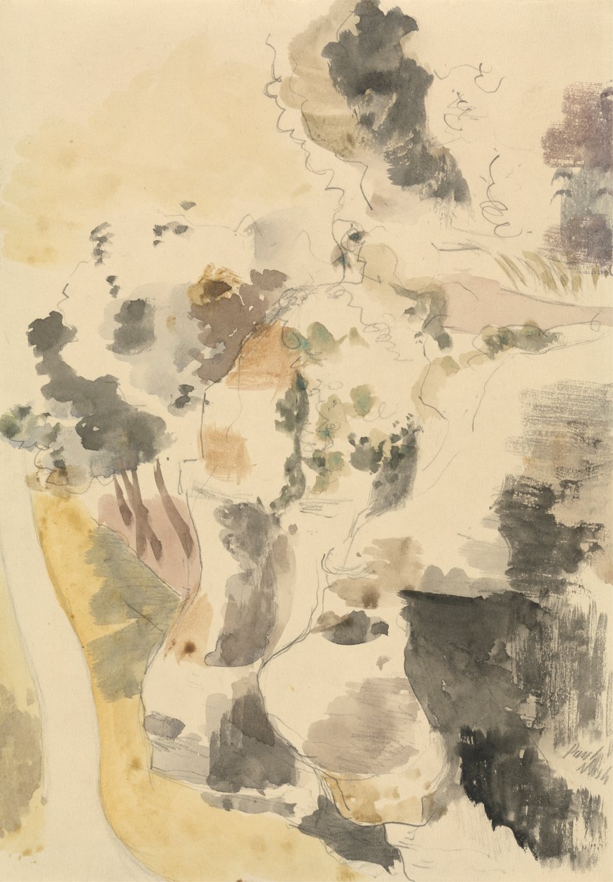 Klippor av Paul Nash